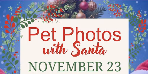 Pet Photos with Santa