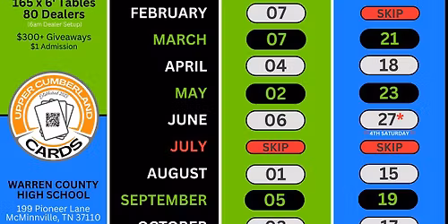 Sports Card & Collectibles Show (Cookeville)