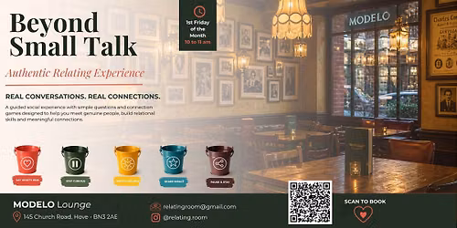 Beyond Small Talk | Community Gathering & Authentic Connections