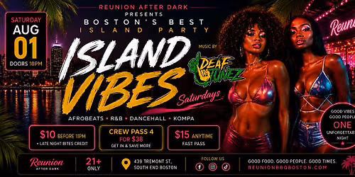 ISLAND VIBES \u2014 AUG EDITION