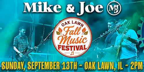 Mike & Joe Plays Oak Lawn Music Festival — A Rare Daytime Show!