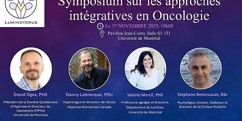 Symposium sur les approches int\u00e9gratives en Oncologie