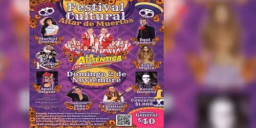 Evento de Altares de dia de Muertos