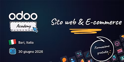 Odoo Academy Sito web & Ecommerce - Bari