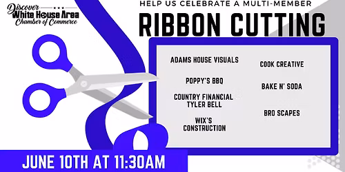 Multi-Member Ribbon Cutting