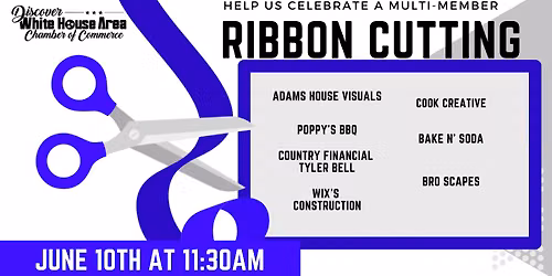 Multi-Member Ribbon Cutting
