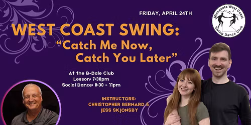 West Coast Swing Lesson & Social Dance