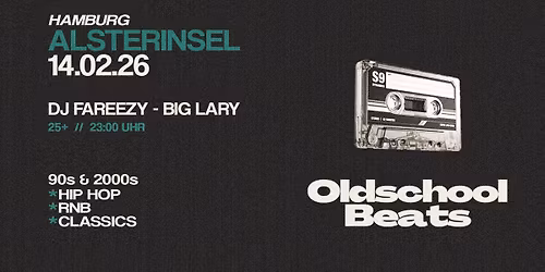 Oldschool Beats Aftershowparty @ Alsterinsel Hamburg