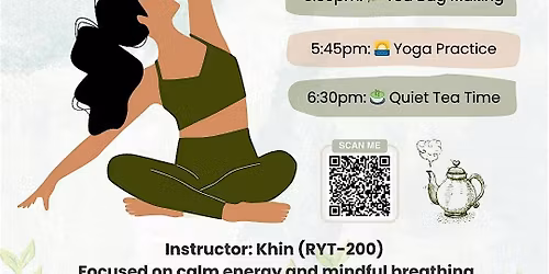 Petals & Poses: Free Yoga and Floral Tea