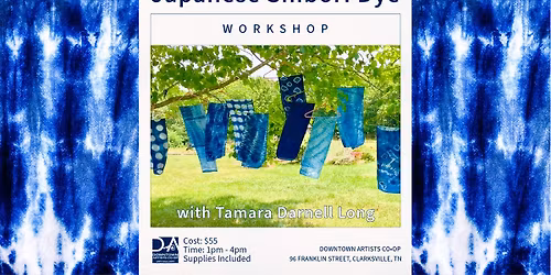 Shibori Dye Workshop - Katazome