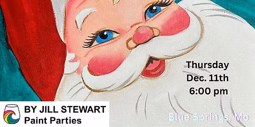 Vintage Santa Paint Party