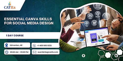 Essential Canva Skills for Social Media Design \u2013 1 Day Course in Edmonton