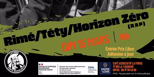 Concert Rim\u00e9-T\u00e9ty-Horizon z\u00e9ro