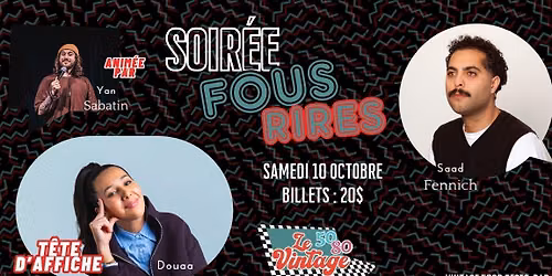Soir\u00e9e Fous Rires Vintage 5080 !