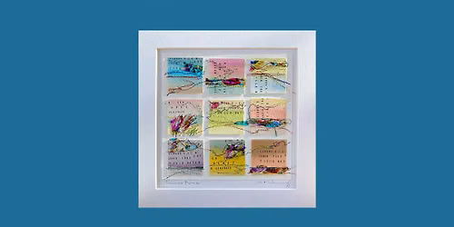 Times 9 Watercolour Mosaic painting workshop with Sally Kheng