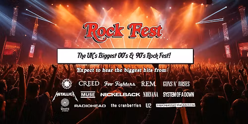 90's &amp; 00's Rock Fest - Cardiff