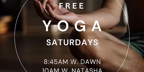 YOGA SATURDAYS at The Nile Theater