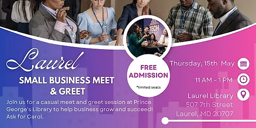 Laurel Small Business Meet & Greet