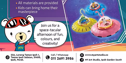 MY ALIEN SPACESHIP CRAFT WORKSHOP
