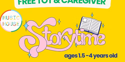 Free Tot & Caregiver Story Time!