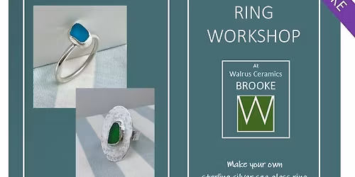 Sea Glass Ring Workshop - \u00a375