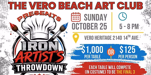 Annual Party\/Gala Iron Artist's Throwdown in Costume