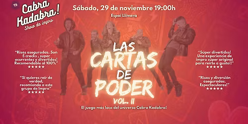 Cabra Kadabra! presenta: Las Cartas de Poder Vol. 2