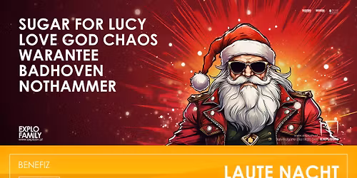 Laute Nacht 2025: Sugar for Lucy (A), Love God Chaos (A); Warantee (A); Badhoven (A); Nothammer (A)