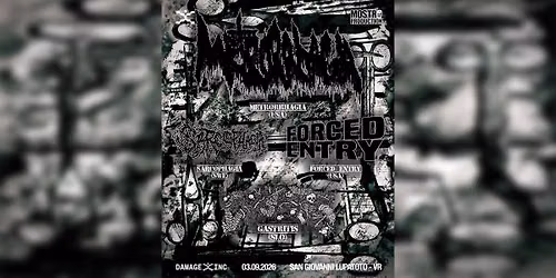 METRORRHAGIA + guests @ Damage Inc Live Club - 03\/09\/26