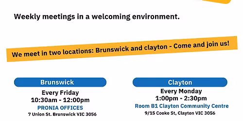 Brunswick Social Connection Group