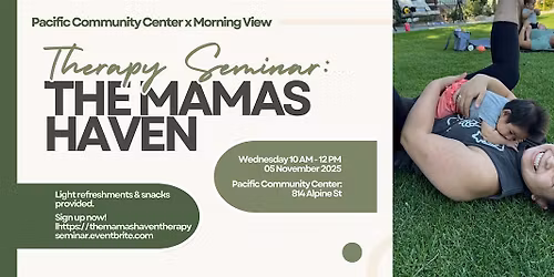 The Mamas Haven - Free Therapy Seminar