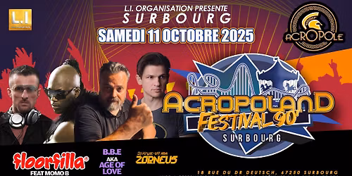 ACROPOLAND FESTIVAL 90 LE 11 OCTOBRE 2025 A SURBOURG