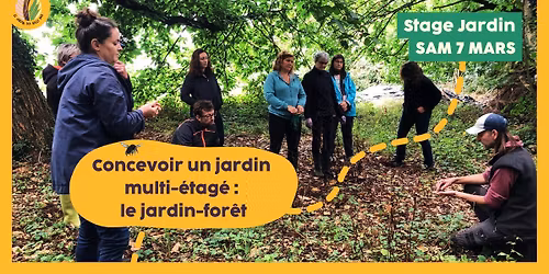 Stage 1 jour : Concevoir un jardin multi-\u00e9tag\u00e9 : le jardin-for\u00eat