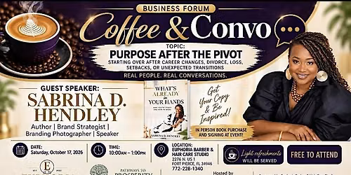 Coffee & Convo: Purpose After the Pivot