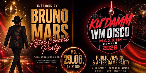 KUDAMM WM CLUB & BRUNO MARS Night