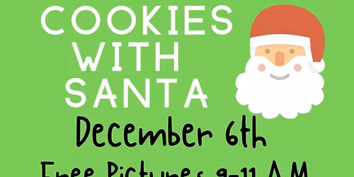Cookies with Santa 