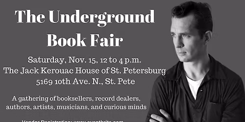 The Underground Book Fair at the Kerouac House