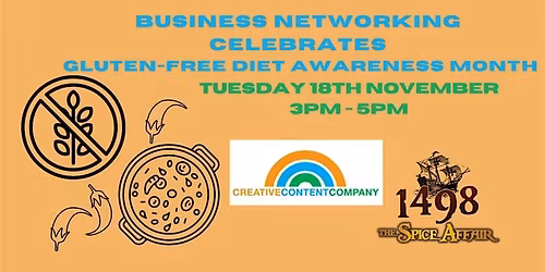 Business Networking Celebrates Gluten-Free Diet Awareness Month