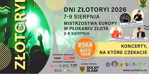 Dni Złotoryi 2026, Mistrzostwa Europy w Płukaniu Złota w Złotoryi
