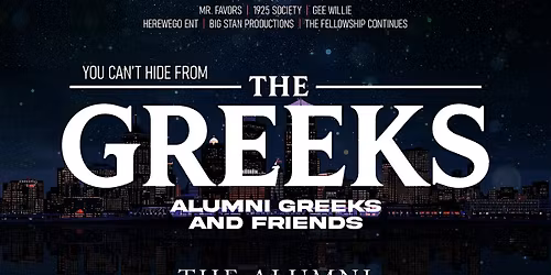 YOU CANT HIDE FROM THE GREEKS NEOPHYTE SHOW AFTER PARTY @ HIDE|SEEK