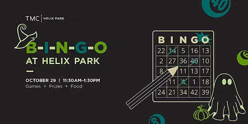 Boo Bingo at TMC Helix Park