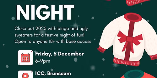 ASGK December Event: Bingo Night!