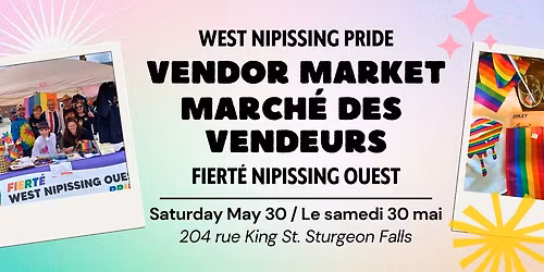 Pride Vendor Market- March\u00e9