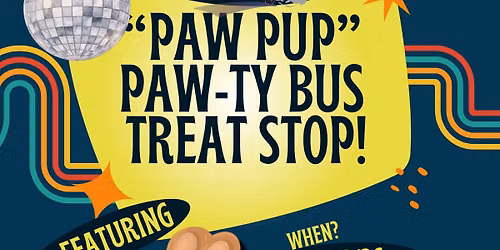 Paw-ty Bus Treat Stop