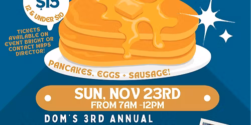 MRPS Pancake Breakfast and Toy Drive