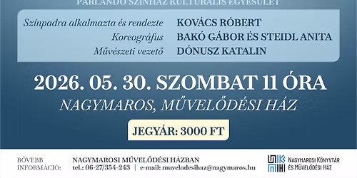 Parlando Sz\u00ednh\u00e1z bemutatja: A kis herceg