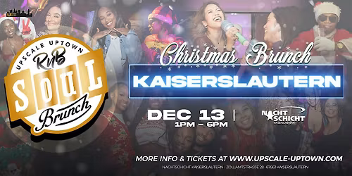 R&B SOUL BRUNCH - XMAS EDITION