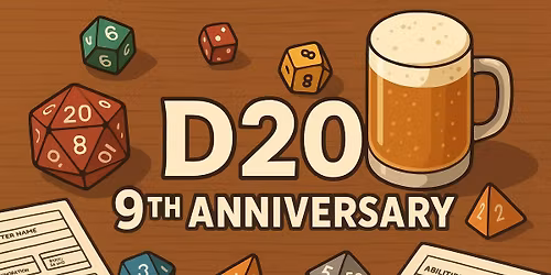 D20 9th Anniversary Party