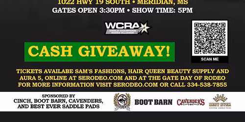 8th Annual Meridian SERA Rodeo
