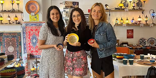 Paint and Sip Classes Launceston: Ceramic Plates & Bowls